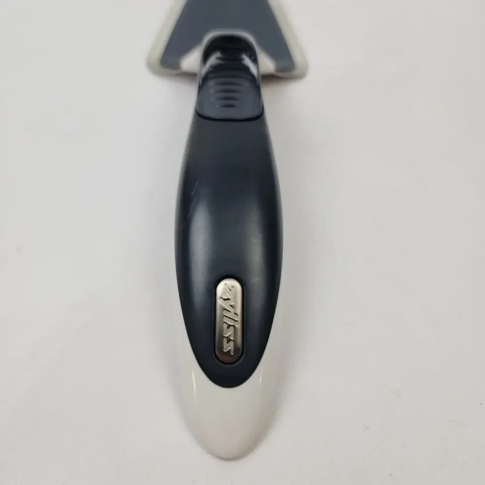 Zyliss Easy Serve Sliding Handle Cake / Pie Server Black White & Stainless